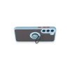 Samsung Galaxy S23 Plus Kılıf Montreal Yüzüklü Silikon Kapak - Buz Mavi