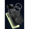 Samsung Galaxy S24 Fe Kılıf Joy Lens Standlı Kapak - Kırmızı