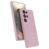 Samsung Galaxy S24 Ultra Regal Magsafe Standlı Kapak - Açık Pembe