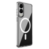 Samsung Galaxy S25 Edge Kılıf Magneticsafe Şeffaf Silikon - Şeffaf