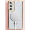 Samsung Galaxy S25 Kılıf Joke Simli Magneticsafe Kılıf - Gold