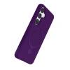 Samsung Galaxy S25 Regal Magsafe Standlı Kapak - Derin Mor