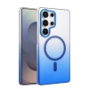 Samsung Galaxy S25 Ultra Glossy Magsafe Kapak - Mavi
