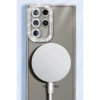 Samsung Galaxy S25 Ultra Kılıf Joke Simli Magneticsafe Kılıf - Derin Mor