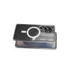 Samsung Galaxy S25 Ultra Kılıf Magneticsafe Şeffaf Silikon - Şeffaf