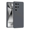 Samsung Galaxy S25 Ultra Kılıf Nano İçi Kadife Silikon - Gri