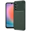 Samsung Galaxy S26 Auto Focus Karbon Kapak - Koyu Yeşil