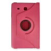 Samsung Galaxy T560 Tab E 9.7 Kılıf 360 Tablet Deri Kılıf - Pembe