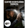 Şarj Edilebilir Kafa Feneri Kamp Tamir Ve Outdoor Kullanımına Uygun