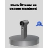 Şarjlı 130000 Rpm Hava Üflemeli Ve Vakumlu Araç Ev Temizlik Makinesi