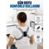 Şarjlı Akıllı Dik Duruş Destek Aparatı Ayarlanabilir Omuz Bandı
