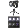 Şarjlı Dev Boy El Feneri Tripod Ayaklı Parlak LED El Lambası Kamp, Av ve Güvenlik İçin İdeal (599)