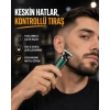 Şarjlı Erkek Tıraş Makinesi – 180 Dakika Pil Ömrü, 2.5 Saat Hızlı Şarj, Usb Ve Powerbank Uyumlu
