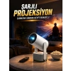 Şarjlı Projeksiyon Evinizde Sinema Keyfi Sunar