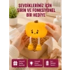 Şarjlı Pumpkin Led Masa Lambası Zamanlayıcılı Dokunmatik Yeni Nesil