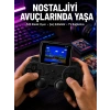 Şarjlı Retro Gamepad Oyun Konsolu 520 Oyunlu Tv Çıkışlı El Konsolu