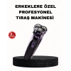 Şarjlı Saç Ve Sakal Tıraş Makinesi Kablosuz Kompakt Tasarımlı