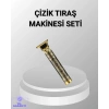 Şarjlı T Bıçaklı Saç Ve Sakal Tıraş Makinesi – 3 Başlıklı, Güçlü Motorlu, 2 Saat Kullanım