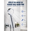Şelale Sisi Ve Masaj Özellikli Banyo Duş Başlığı