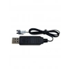 Sertec 3.7v Li-ion Sm-2p Soket Oyuncak Bataryası Usb Şarj Kablosu