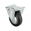 Servis Tekeri - Tablalı Siyah Sabit - Çap 150 Mm