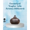 Sessiz Çalışan Aromaterapi Difüzörü – 4 Zaman Ayarlı, 7 Renkli Işık Seçeneği