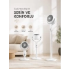 Sessiz Çalışma Özelliğiyle Rahat Kullanım Sunan Dikey Vantilatör