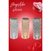 Sevgililer Günü İçin Hediye Kristal Lamba Sevgiliye Hediye Usb Şarjlı Gece Lambası (kopya)