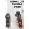 Sıfır Tıraş Makinesi Dijital Göstergeli Paslanmaz Çelik Bıçaklı Taşınabilir