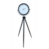 Siyah 24 Saat Göstergeli Özel Tasarım Tripod Ayaklı Saat