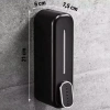® Siyah Duvara Monte Sıvı Sabunluk Dispenser 300 ml