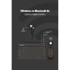 Siyah Kablosuz Klavye Ve Mouse Seti