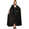 Siyah Renk Yakalı Halloween Pelerini 120 Cm