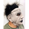 Siyah Saçlı Michael Myers Lateks Yüze Tam Yapışan Et Maske Korku Maskesi