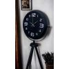 Siyah Zarafet Tripod Ayaklı Saat