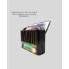 Solar Hoparlör Bluetooth Fm Am Sw Radyo Çok Fonksiyonlu Şarjlı