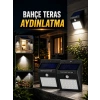 Solar Lamba Giriş, Bahçe Yol Avlu Hareket Sensörlü Led