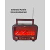 Solar Şarjlı Şömine Işıklı Bluetooth Hoparlör – Radyo, Usb, Tf Kart Destekli