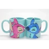 Stitch Ve Angel 3d Figürlü Çift Kupa Bardak Seti
