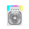 Su Püskürtmeli Mini Klima Fan Usb Şarjlı Masaüstü Soğutucu Rgb Işıklı