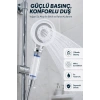 Su Tasarruflu Filtreli Duş Başlığı Yüksek Basınçlı Modern Duş Başlığı