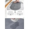 Süper Su Emici Kaymaz Tabanlı Banyo Paspası ( 40x60 )cm