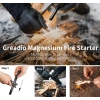 Survive Magnezyum Çubuğu Ateş Başlatıcı Çakmak Taşı