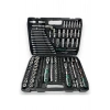 Tam Profesiyonel Germany 72 Diş Eğik Cırcır 216 Parça Lokma Takımı Oto Tamirci Tam Set 1/2-3/8-1/4