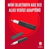 Taşınabilir Bluetooth Ses Alıcısı | 30 Dk Şarj, 4 Saat Kullanım, Geri Klipsli