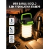 Taşınabilir Şarjlı Led Lamba – Dokunmatik Kontrol, Üç Kademeli Işık Ve Uzun Ömürlü Pil Performansı