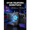 Taşınabilir Şarjlı Telefon Soğutucu – Sessiz Fan Motoru İle Yüksek Performans Koruma