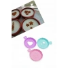 Tatlı Ve Kahve Süsleme Şablonu 3 Lü 10 Cm (599)