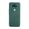 Tecno Camon 16 Kılıf Nano İçi Kadife Silikon - Koyu Yeşil