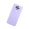 Tecno Camon 16 Kılıf Nano İçi Kadife Silikon - Lila